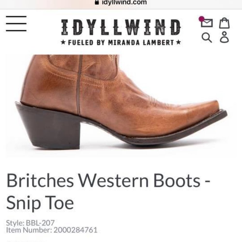 Idyllwind boots